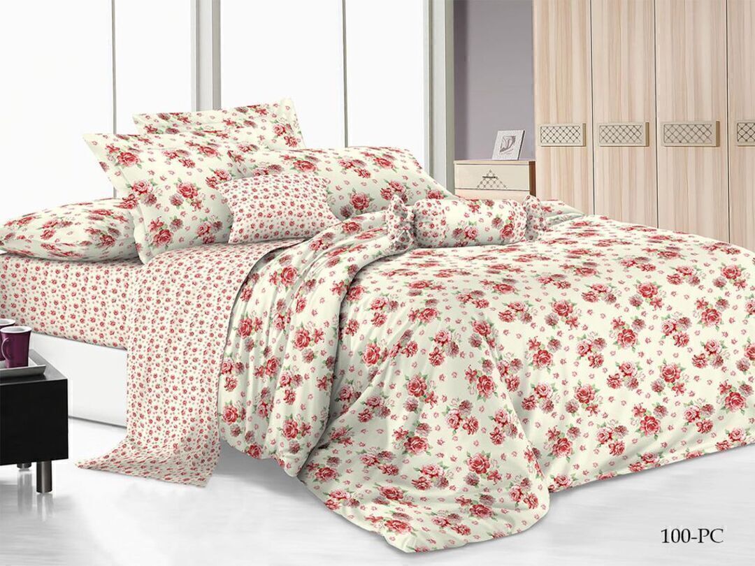 КПБ евро поплин Pure Cotton PC Клео <PC-100>