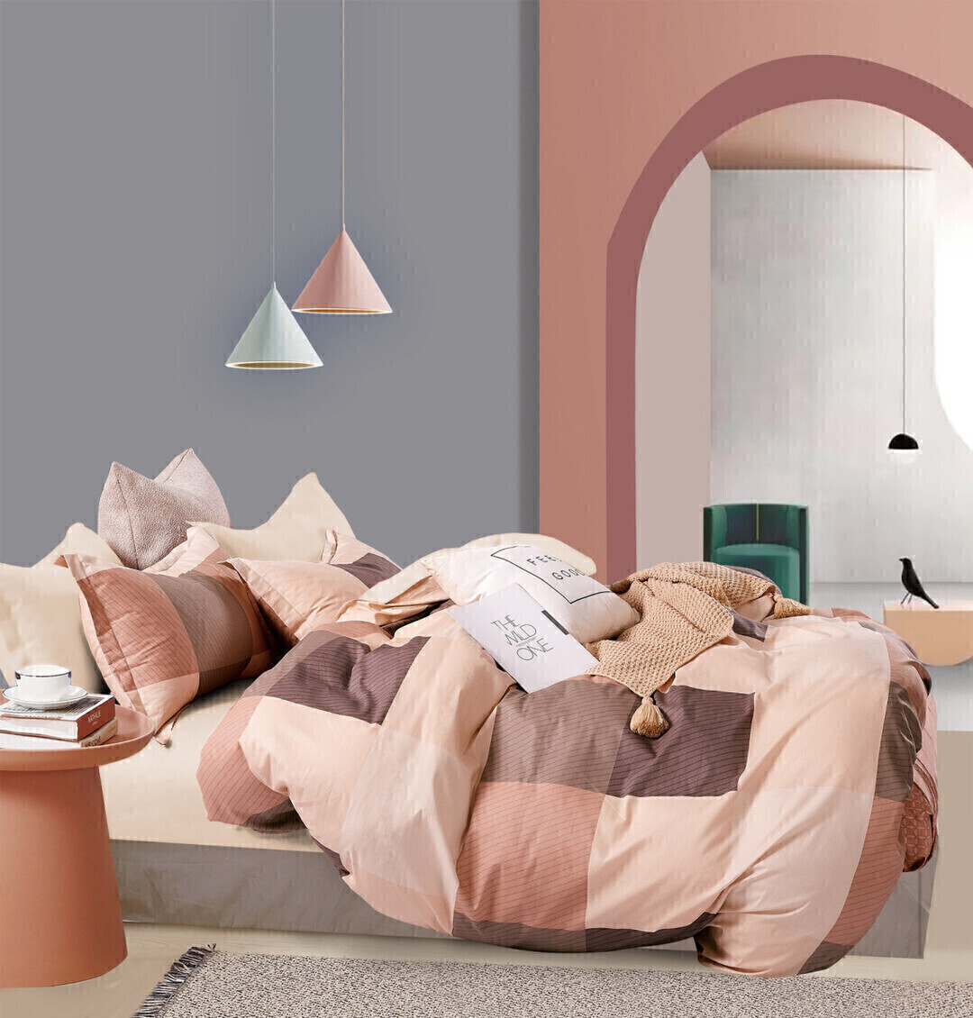 КПБ евро сатин в коробке CS Вальтери Скидка <CS-95>