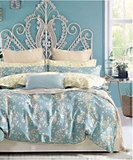 КПБ сатин с простыней Люксор