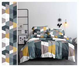 КПБ полисатин с простыней Pandora