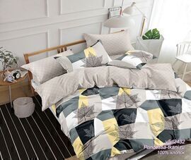 КПБ поплин наволочки -2шт Оливковая коллекция Реноме 