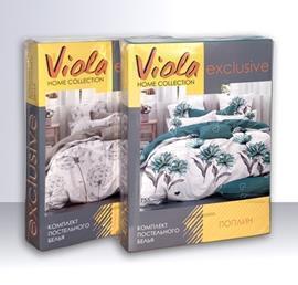 КПБ  поплин Exclusive Viola <П-2448>