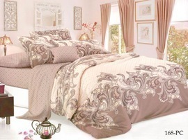 КПБ 1,5сп поплин Pure Cotton PC Клео <PC-168>